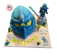 Lego Ninjago Jay birthdaycake